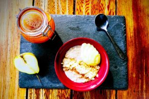 Spiced Pear Porridge Recipe